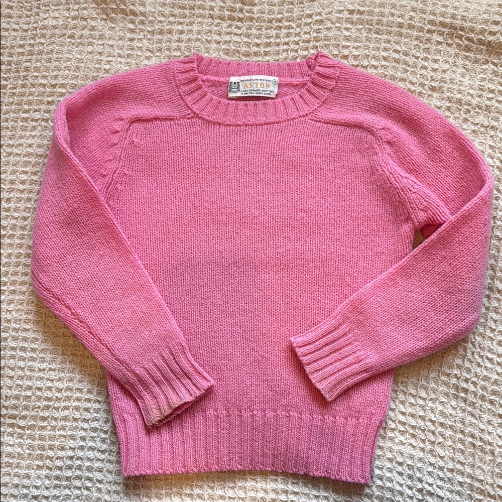 Astor Pink Knit Sweater